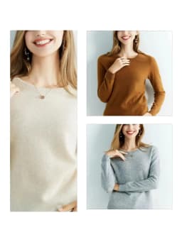 Knitted Sweaters Cashmere Sweater Women 100% Merino Wool O-Neck Vintage Pullovers 2022 Winter Autumn Jumpers Clothing Top Female