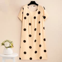 New 2026 Casual Vintage Summer Dress For Women Print Flowers Short Sleeve O-neck Dresses printing Ladies Party Dress