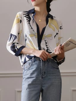 Fashion ladies shirts France style woman blouses 2025 Spring Summer half sleeve Tops blusa mujer