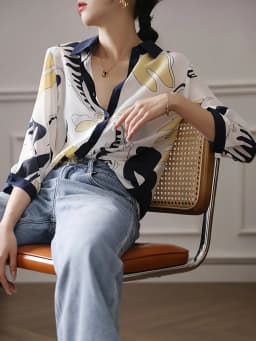 Fashion ladies shirts France style woman blouses 2025 Spring Summer half sleeve Tops blusa mujer