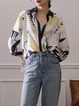 Fashion ladies shirts France style woman blouses 2025 Spring Summer half sleeve Tops blusa mujer