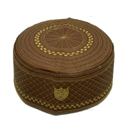 Muslim Men Prayer Hat Cotton Embroidery Men's Islam Ramadan Hats Islamic Clothing Accessories Caps Arabia Middle East Cap