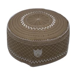 Muslim Men Prayer Hat Cotton Embroidery Men's Islam Ramadan Hats Islamic Clothing Accessories Caps Arabia Middle East Cap