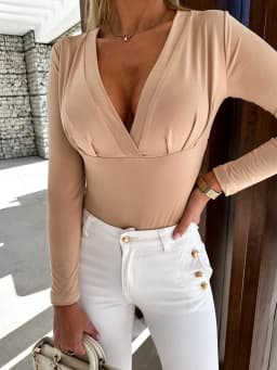 New Arrival Elegant Blouses Lady Slim Shirt Tops Chic Women's Casual Blouse Sexy Deep V Neck 2023 Spring Long Sleeve Solid Blusa