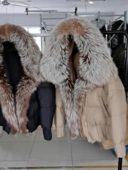 MAOMAOKONG 2026 Winter Women Warm White Duck Down Jacket Natural Real Fox Fur Collar Hood Puffer Coat Thick Luxury Outerwear