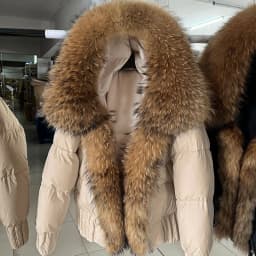 MAOMAOKONG 2026 Winter Women Warm White Duck Down Jacket Natural Real Fox Fur Collar Hood Puffer Coat Thick Luxury Outerwear