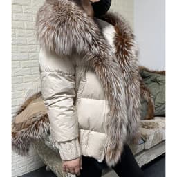 MAOMAOKONG 2026 Winter Women Warm White Duck Down Jacket Natural Real Fox Fur Collar Hood Puffer Coat Thick Luxury Outerwear