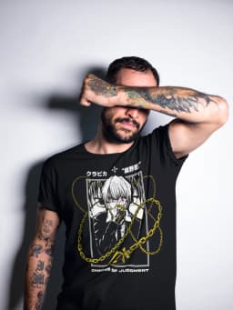 kurapika judgement chain, killua,gon,hisoka, hunter anime manga t shirt all size
