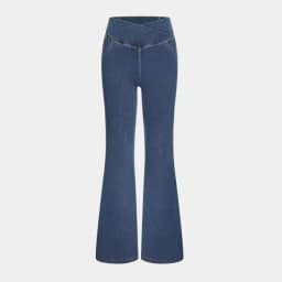New Slim Fit Jeans Fashionable for Streetwear Women Style Trousers Stylish Women High Waist Flared Elastic Casual Denim Pants