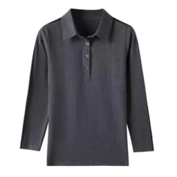 European Station Long sleeved T-shirt Women's Summer New Fashion Light Luxury Pure Cotton Polo Neck Casual Large Size Loose Top