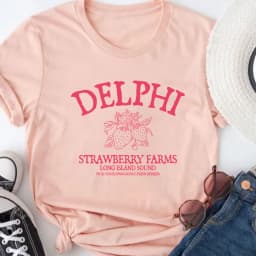Retro Percy Jackson and Olympian SPQR Tshirt Blackjack Shirt Delphi Strawberry T-Shirt Camp Half Blood Shirts Unisex Hipster Top