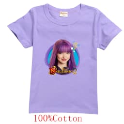 Descendants Boys Girls Teenager Outfits Tee Shirt Kids Clothes T Shirts Children Cartoons Casual Tops