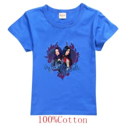 Descendants Boys Girls Teenager Outfits Tee Shirt Kids Clothes T Shirts Children Cartoons Casual Tops