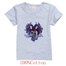 Descendants Boys Girls Teenager Outfits Tee Shirt Kids Clothes T Shirts Children Cartoons Casual Tops