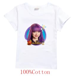 Descendants Boys Girls Teenager Outfits Tee Shirt Kids Clothes T Shirts Children Cartoons Casual Tops