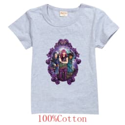 Descendants Boys Girls Teenager Outfits Tee Shirt Kids Clothes T Shirts Children Cartoons Casual Tops