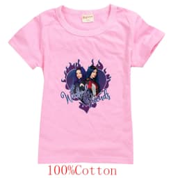 Descendants Boys Girls Teenager Outfits Tee Shirt Kids Clothes T Shirts Children Cartoons Casual Tops