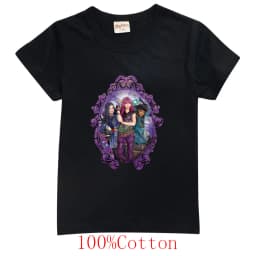 Descendants Boys Girls Teenager Outfits Tee Shirt Kids Clothes T Shirts Children Cartoons Casual Tops