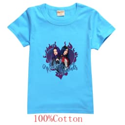 Descendants Boys Girls Teenager Outfits Tee Shirt Kids Clothes T Shirts Children Cartoons Casual Tops