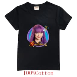 Descendants Boys Girls Teenager Outfits Tee Shirt Kids Clothes T Shirts Children Cartoons Casual Tops