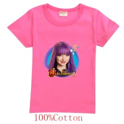 Descendants Boys Girls Teenager Outfits Tee Shirt Kids Clothes T Shirts Children Cartoons Casual Tops