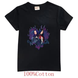 Descendants Boys Girls Teenager Outfits Tee Shirt Kids Clothes T Shirts Children Cartoons Casual Tops