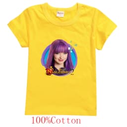 Descendants Boys Girls Teenager Outfits Tee Shirt Kids Clothes T Shirts Children Cartoons Casual Tops