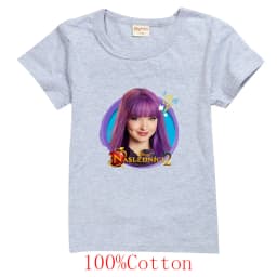 Descendants Boys Girls Teenager Outfits Tee Shirt Kids Clothes T Shirts Children Cartoons Casual Tops