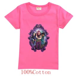 Descendants Boys Girls Teenager Outfits Tee Shirt Kids Clothes T Shirts Children Cartoons Casual Tops