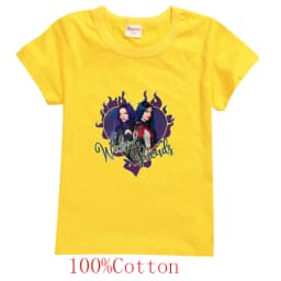 Descendants Boys Girls Teenager Outfits Tee Shirt Kids Clothes T Shirts Children Cartoons Casual Tops