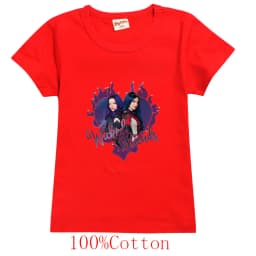Descendants Boys Girls Teenager Outfits Tee Shirt Kids Clothes T Shirts Children Cartoons Casual Tops