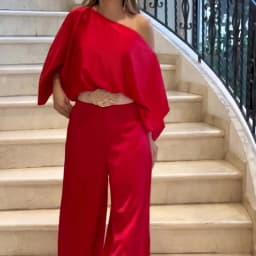BKLD 2024 Women Commuter Suit Elegant Floral Printing Skew Neck Off-shoulder Tops+High Waist Wide Leg Pants Two-piece Streetwear