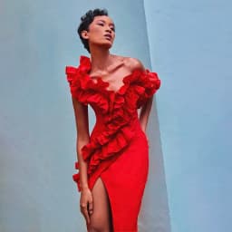 Factory Wholesale Women's Multi-Color Medium Length Elastic Tights Sexy Celebrity Cocktail Party Bandage Dress