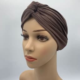 Fashion Women Cross Twist Suede Turban Caps Soild Color Female Headscarf Bonnet Muslim Hijab Cap Islamic Under Scarf India Hat