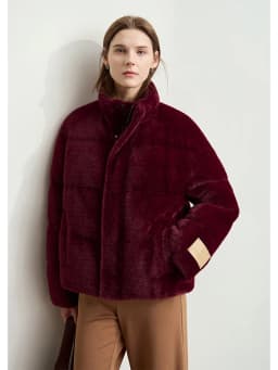 AMII Minimalist Down Jacket for Women 2025 Winter New Warm Lower Pile Duck Down Loose Thick Female Commuter Overcoat 12444008