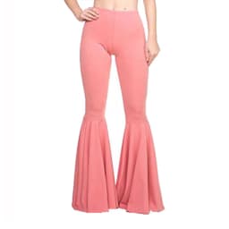 Women High Waist Skinny Flare Pants Slim Fit Stretchy Trousers Yoga Flared Pants Streetwear Lady Bodycon Sexy Bell Bottom Tights
