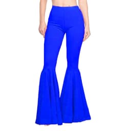 Women High Waist Skinny Flare Pants Slim Fit Stretchy Trousers Yoga Flared Pants Streetwear Lady Bodycon Sexy Bell Bottom Tights
