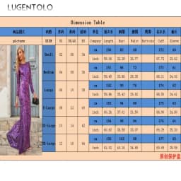 Women Elegant Dress Slim Party Long Sleeve Sequins Mermaid Lady Temperament High Waist Round Neck Dinner Solid Maxi Cloth