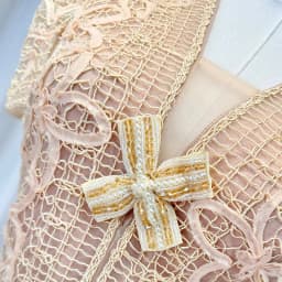 QMQA Fashion Women's Elegant Dress Three-dimensional Flower High Waist Short Sleeve Slimming Dresses 2025 Female New QM359
