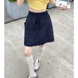 Fake 2 Piece Shorts Skirts For Women High Waist Mini White Skirt Pants Solid A- line Side Slit Lightweight Korean Summer Skirts