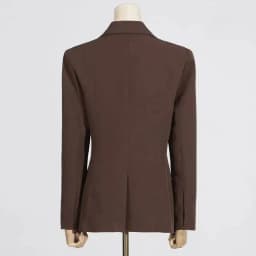 LEOSOXS Hollow Out Fashion Women's Personality Lace Up Suit Jackets Streetwear Long Sleeves Slim V Neck Formal Jackets Autumn
