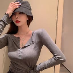 Thin Sexy Club Slim T Shirt Women Tees Womens Clothing Cotton Long Sleeve Korean Fashion Autumn Tops T-Shirts Camisetas De Mujer