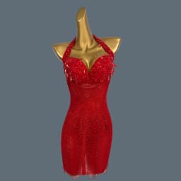 Luxury Dinners Sparkly Rhinestones Sexy Mesh Mini Dress for Women Party Celebrate Birthday Evening Dress Club Show Wear Xingzhi