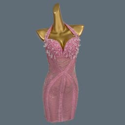 Luxury Dinners Sparkly Rhinestones Sexy Mesh Mini Dress for Women Party Celebrate Birthday Evening Dress Club Show Wear Xingzhi