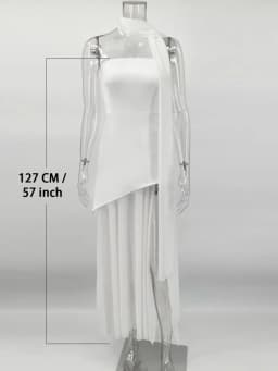 Trendix Lace Patchwork Tube Top Dress Women 2025 Summer Fashion High Waist Off Shoulder Maxi Dress Vacation Elegant Party Dress