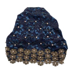 New Beading Women's Turban Cap Embroidery Fashion Female Head Wraps Muslim Headscarf Bonnets Cancer Chemo Hat