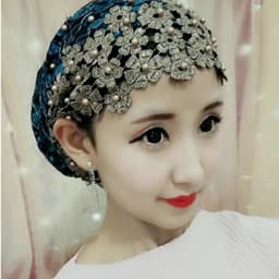 New Beading Women's Turban Cap Embroidery Fashion Female Head Wraps Muslim Headscarf Bonnets Cancer Chemo Hat