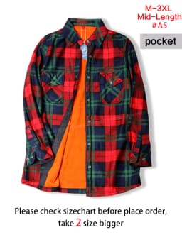 Velvet Thicken Warm Women's Plaid Shirt Female Long Sleeve Tops M-4XL Winter Fleece Casual Blouse Autumn Clothes T17506X