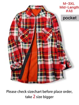 Velvet Thicken Warm Women's Plaid Shirt Female Long Sleeve Tops M-4XL Winter Fleece Casual Blouse Autumn Clothes T17506X