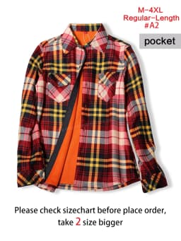 Velvet Thicken Warm Women's Plaid Shirt Female Long Sleeve Tops M-4XL Winter Fleece Casual Blouse Autumn Clothes T17506X